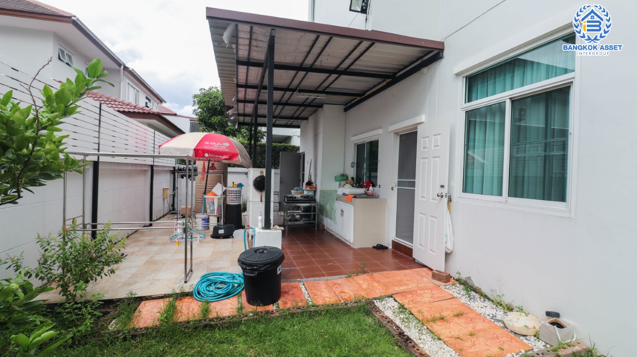 *****บ้านเดี่ยวมือสอง ม.บ้านสุขสบาย เอกชัย-บางบอน เนื้อที่ 110.5 ตร.ว. ฟังก์ชัน 4 ห้องนอน 3 ห้องน้ำ จอดรถได้ 4 คัน พื้นที่ใช้สอยเยอะถึง 194 ตร.ม. บนทำเลศักยภาพ เชื่อมต่อหลายเส้นทาง ใกล้เซ็นทรัลพระราม2 จุดขึ้นทางด่วน "พระราม2"